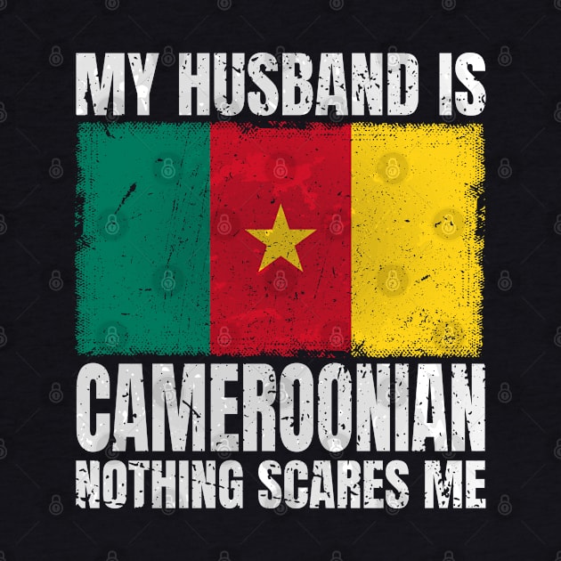 My Husband is Cameroonian Flag Gifts for Wife Cameroonian Husband by Smoothbeats